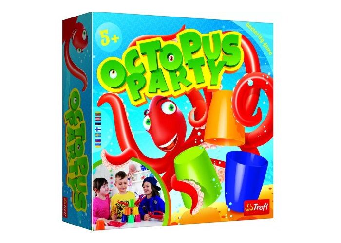 Настольная игра Trefl Вечеринка Осьминога (Octopus Party) (01841) - Trefl - фото 1
