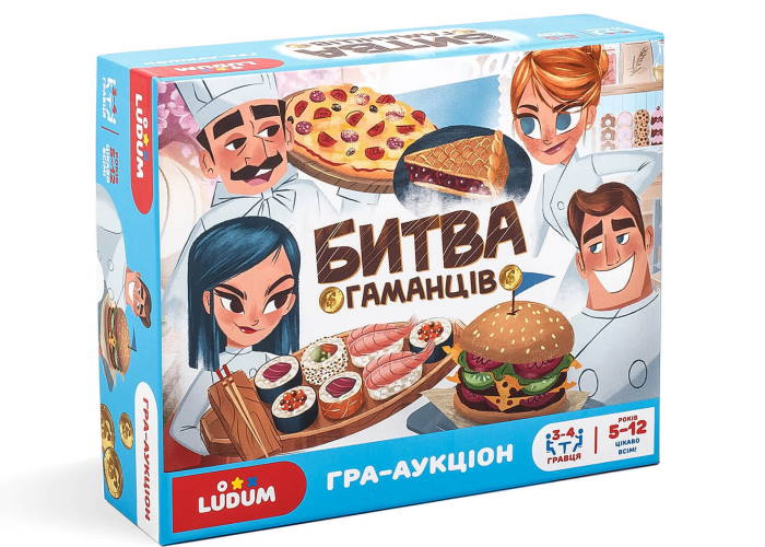 Настольная игра Ludum Битва кошельков (Битва гаманців) (укр.) (LG2046-60) - Ludum Настольная игра Ludum Битва кошельков (Битва гаманців) (укр.) (LG2046-60) - Ludum - Стратегії