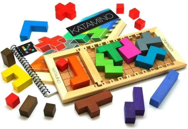 Настольная игра Gigamic Катамино (Katamino) (30201) - Gigamic - фото 7