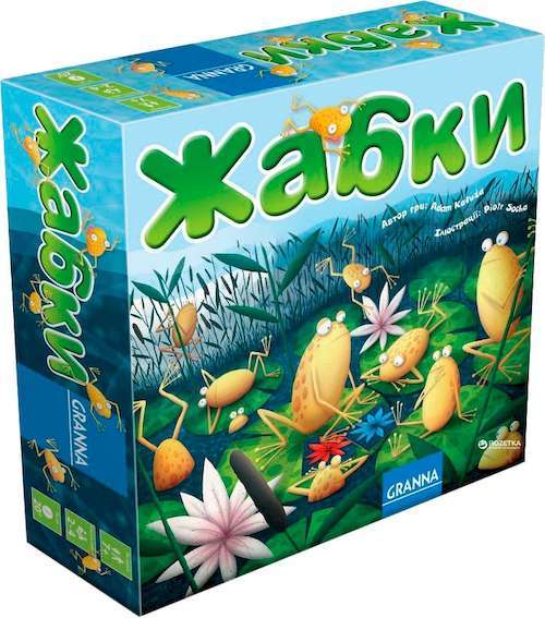 Настольная игра Granna Жабки (82838) - Granna - Подарунок до Різдва