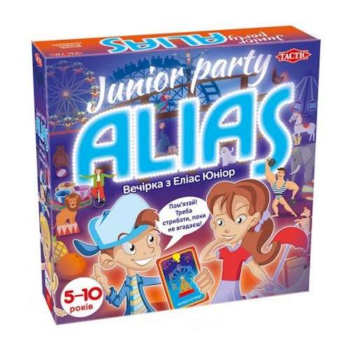 Настольная игра Tactic Юниор Пати Алиас (Junior Party Alias) (54670) - Tactic - Дитячі ігри
