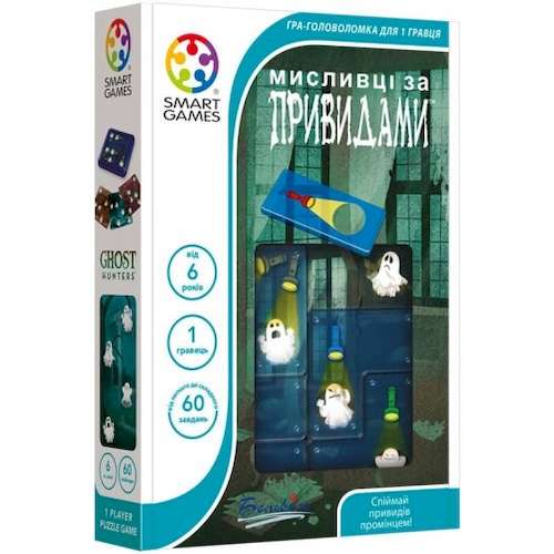 Настольная игра Smart Охотники за привидениями (Мисливці за привидами) (SG 433 UKR) - smart - Дитячі ігри