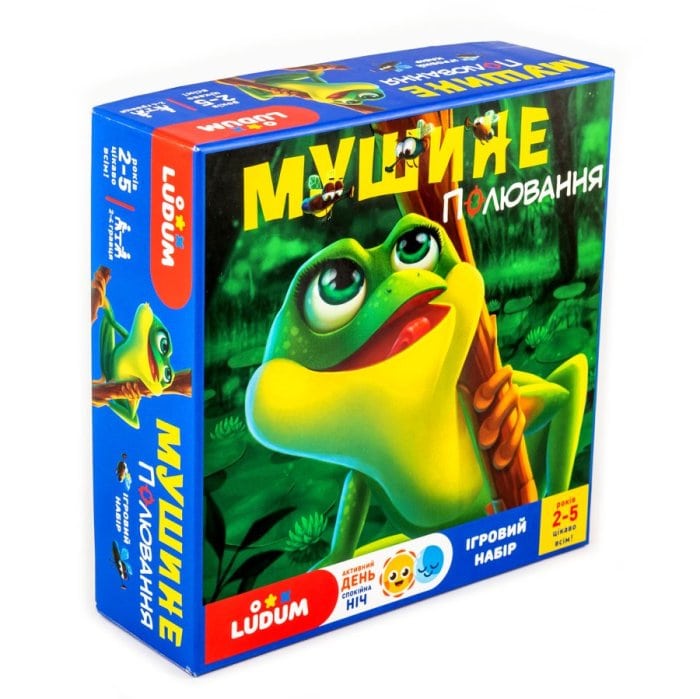 Настольная игра Ludum Мушиная охота (Мушине полювання) (укр.) (LD1047-52) - Ludum Настольная игра Ludum Мушиная охота (Мушине полювання) (укр.) (LD1047-52) - Ludum - Дитячі ігри