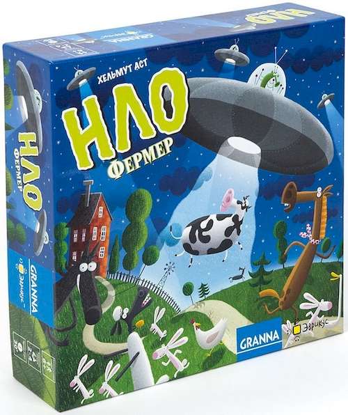 Настольная игра Granna НЛО Фермер (Ufofarmer) (82074) - Granna Настольная игра Granna НЛО Фермер (Ufofarmer) (82074) - Granna - Дитячі ігри