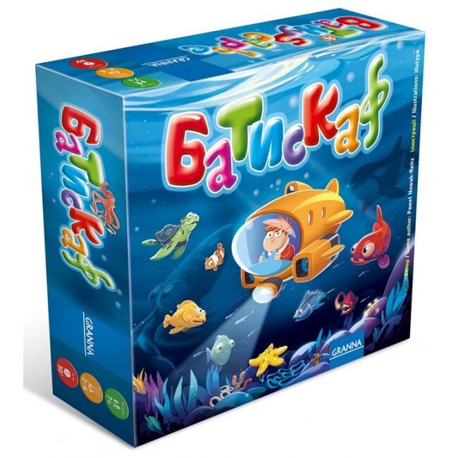 Настольная игра Granna Батискаф (Batyskaf) (83293) - Granna Настольная игра Granna Батискаф (Batyskaf) (83293) - Granna - Дитячі ігри