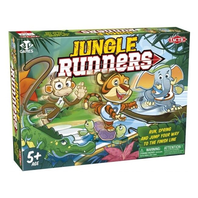 Настольная игра Tactic Гонки по джунглям (Jungle Runners) (мульти) (55397) - Tactic Настольная игра Tactic Гонки по джунглям (Jungle Runners) (мульти) (55397) - Tactic - Дитячі ігри