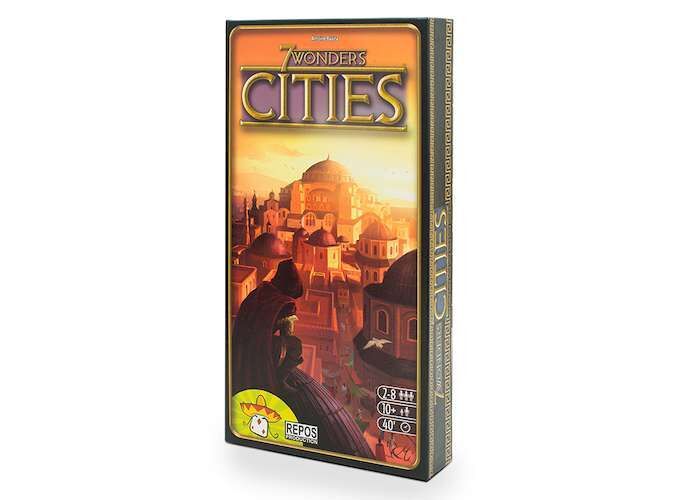 Настольная игра Asmodee 7 Чудес: Города (7 Wonders: Cities) (92087) - Asmodee - Стратегії
