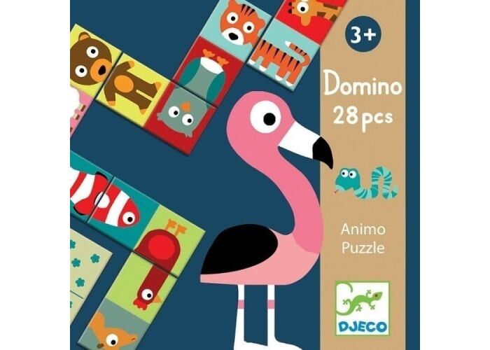 Настольная игра Djeco Детское домино. Сложи животное (Domino Animo puzzle, 28 pcs) (DJ08165) - DJECO Настольная игра Djeco Детское домино. Сложи животное (Domino Animo puzzle, 28 pcs) (DJ08165) - DJECO - Дитячі ігри