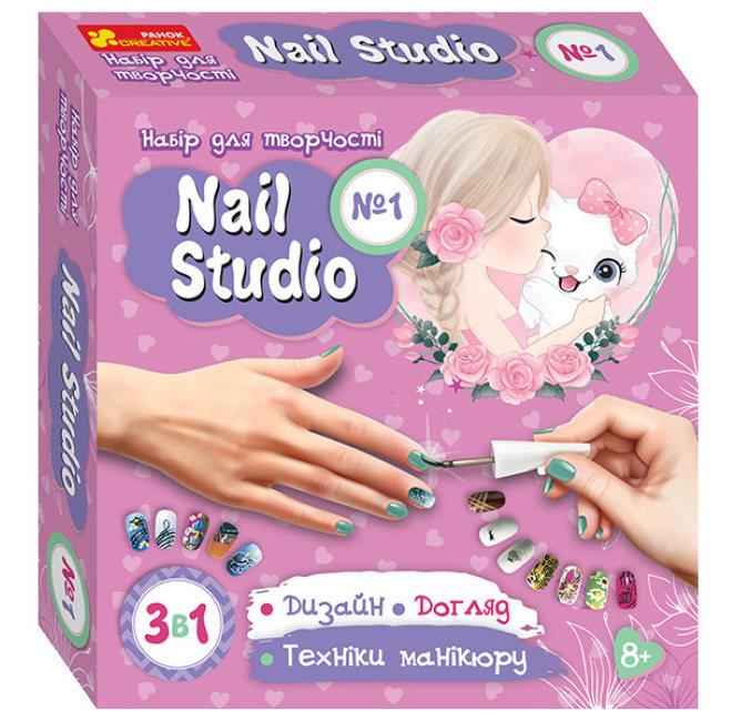 Набір для творчості Nail studio № 1 Ранок - Іграшки та набори для творчості