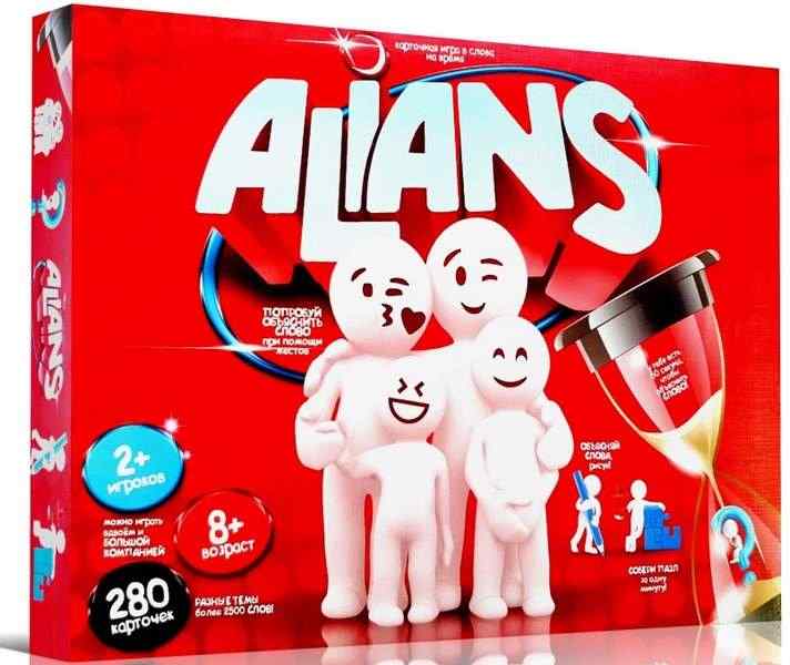 Настольная игра в слова на время Alians Код: SPG92 Danko Toys Настольная игра в слова на время Alians Код: SPG92 Danko Toys - ВЕЛИЧЕЗНА КУПА ІГРАШОК