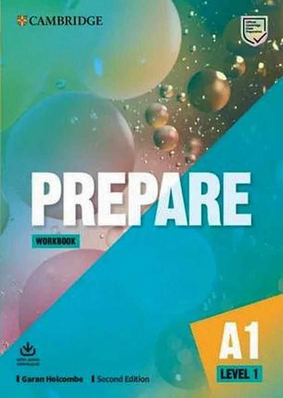 Робочий зошит Англійська мова Workbook Prepare Second Edition A1 Level 1 5 клас Авт: Caroline Chapman Вид-во: Cambridge university press - Посібники з Англійської для шкіл
