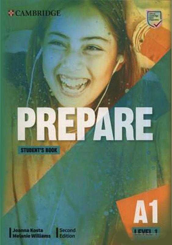 Підручник Cambridge English Prepare! Second Edition A1 Level 1 Student's Book Joanna Kosta Cambridge university press - Посібники з Англійської для шкіл