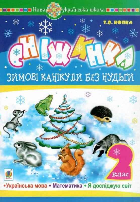 Зимові канікули без нудьги Сніжинка 2 клас Копка Т. Богдан Зимові канікули без нудьги Сніжинка 2 клас Копка Т. Богдан - Зимові зошити