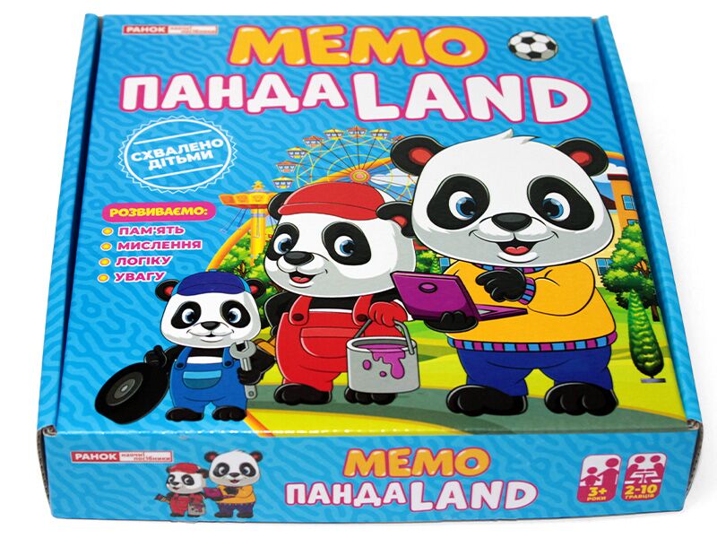 Настільна гра Мемо Панда LAND 3+ Ранок - фото 6