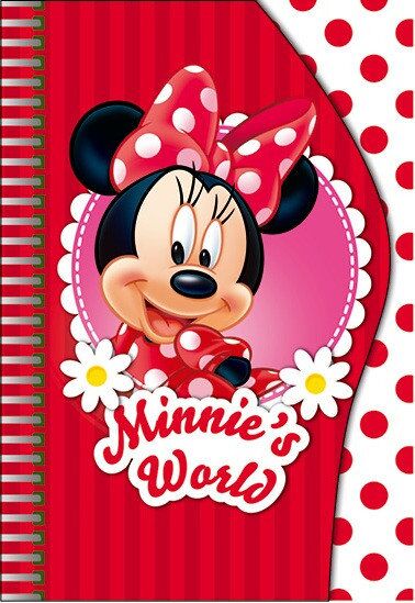 Блокнот для нотаток ф.А6,вирубка волна, пружина,. Mickey Mouse 50 аркушів № 2- 2 Блокнот для нотаток ф.А6,вирубка волна, пружина,. Mickey Mouse 50 аркушів № 2- 2 - Блокноти та скетчбуки
