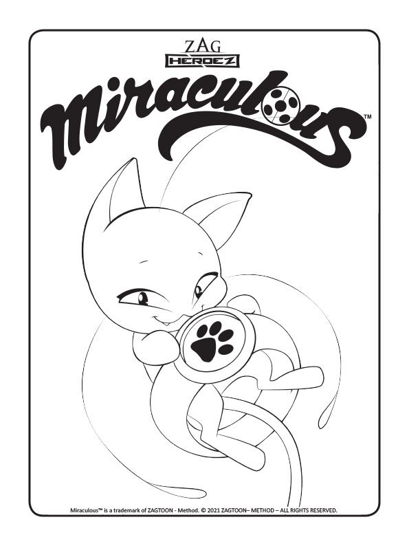 Леді Баг Чорний Кіт Безліч відтінків Розмальовка Miraculous Ранок - фото 2