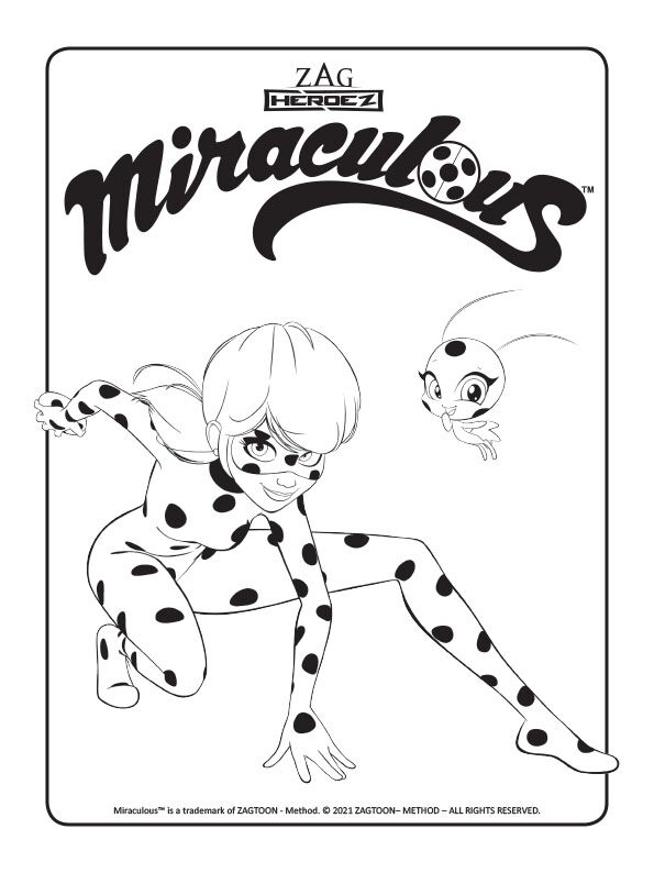 Леді Баг Таємниці Парижу Безліч відтінків Розмальовка Miraculous Ранок - фото 2