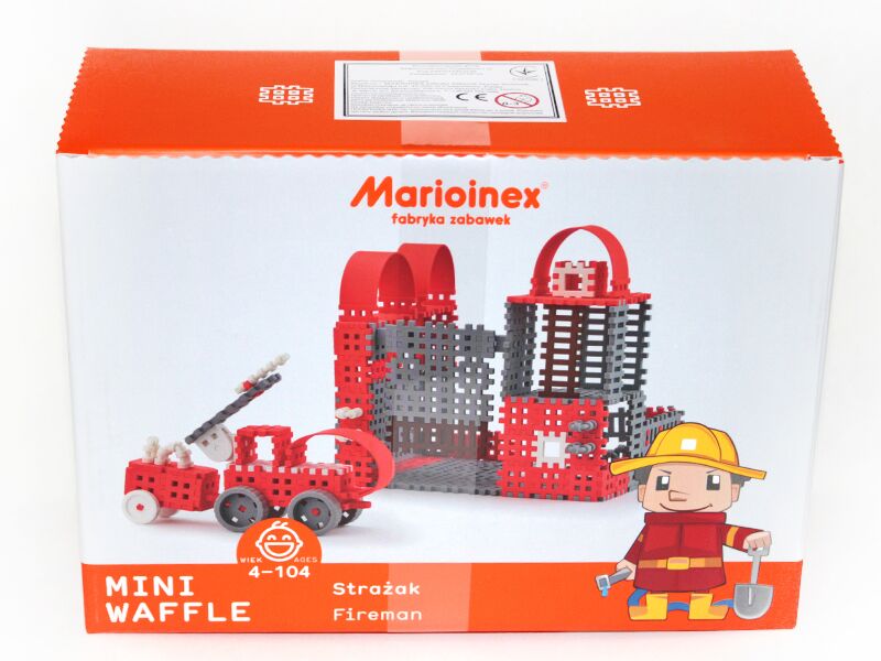 Конструктор MINI WAFFLE FIREMAN (163 деталі) Ранок - фото 1