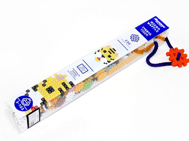 Конструктор MICRO WAFFLE TIGER (230 деталей) Ранок Конструктор MICRO WAFFLE TIGER (230 деталей) Ранок - Конструктори