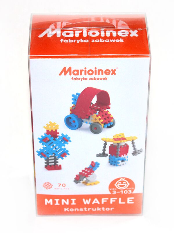 Конструктор MINI WAFFLE (70 деталей) №4 - фото 1