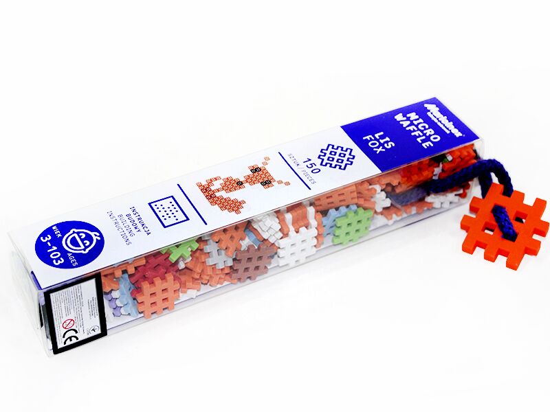 Конструктор MICRO WAFFLE "FOX" (150 деталей) - Конструктори
