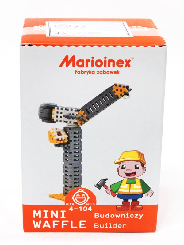 Конструктор MINI WAFFLE "BUILDER" (60 деталей) Конструктор MINI WAFFLE "BUILDER" (60 деталей) - Конструктори