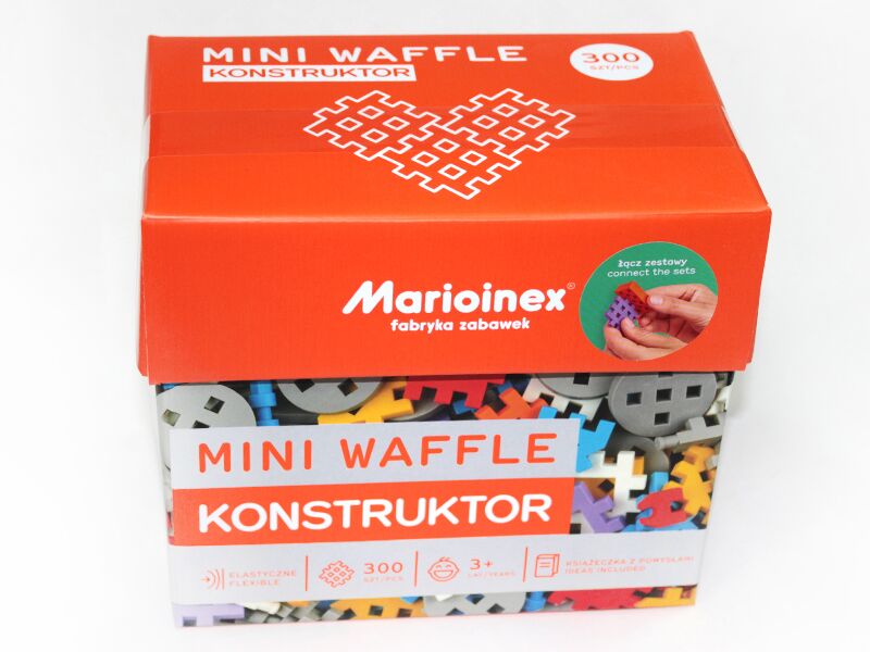 Конструктор MINI WAFFLE (300 деталей) №1 Конструктор MINI WAFFLE (300 деталей) №1 - Конструктори
