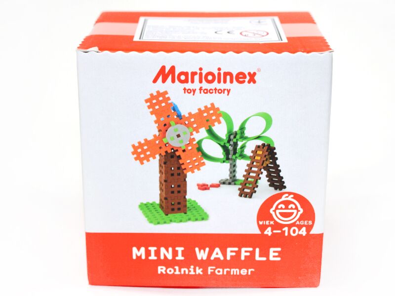 Конструктор MINI WAFFLE "FARMER" (57 деталей) - фото 1