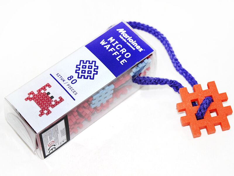 Конструктор MICRO WAFFLE "CRAB" (80 деталей) - Конструктори