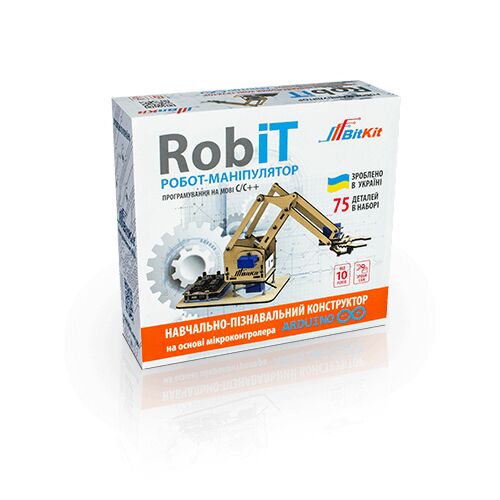 Конструктор робот-маніпулятор "RobIT" Конструктор робот-маніпулятор "RobIT" - Конструктори
