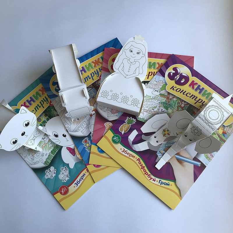 3D книжка-конструктор — Принцеса. 5+. УЛА. - фото 2