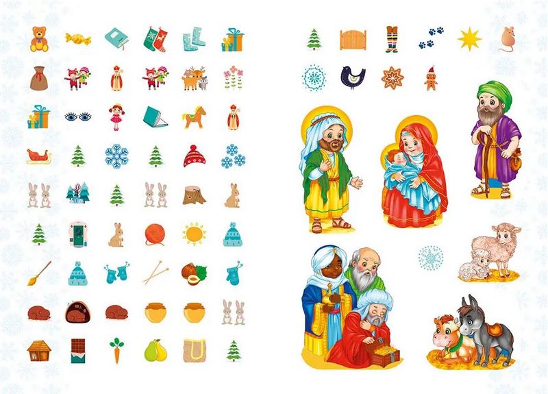 Christmas sticker book. Віршики до свят - фото 4
