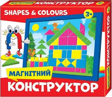 Shapes & Colours. Магнітний конструктор Shapes & Colours. Магнітний конструктор - Конструктори