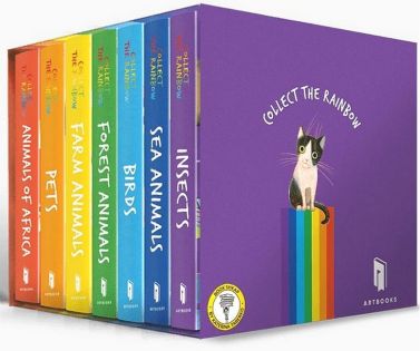 Collect the rainbow. 7 books Катерина Таберко ARTBOOKS Collect the rainbow. 7 books Катерина Таберко ARTBOOKS - Англійська для дітей