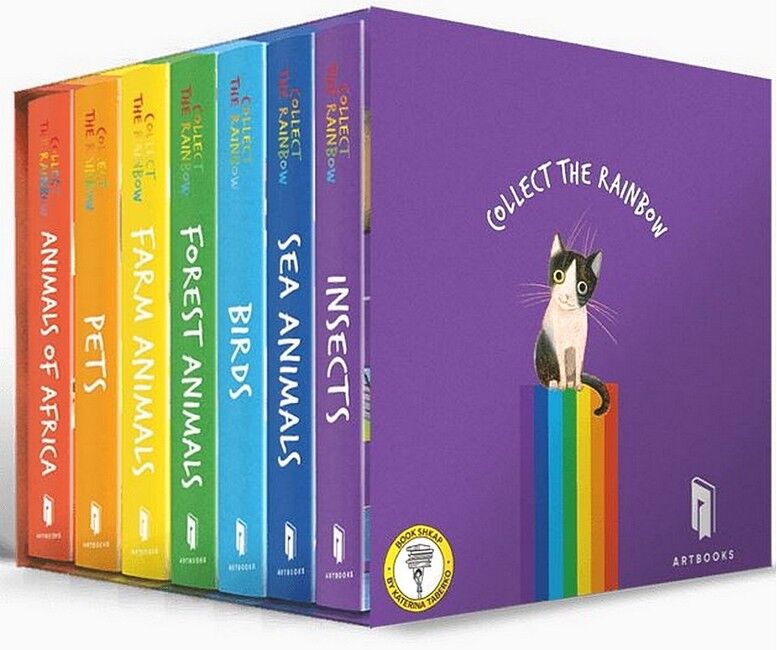 Collect the rainbow. 7 books Катерина Таберко ARTBOOKS - фото 1