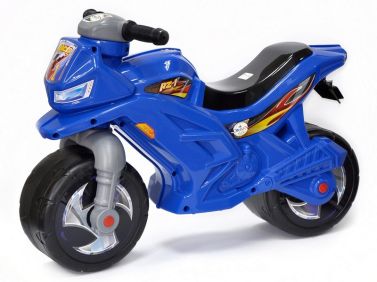 Мотоцикл 2-колісний (синій) - Іграшкові набори, меблі, пристрої, транспорт