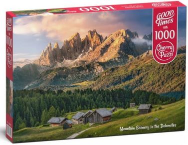 1000 CherryPazzi. Mountain Scenary in the Dolomites / Гірський краєвид у Доломітових Альпах - Пазли