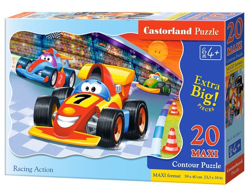 Castorland 20maxi. Racing Action / Гонки - фото 1