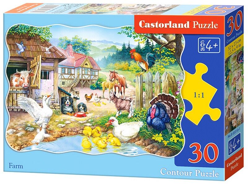 Castorland Puzzle 30. Farm / Ферма - фото 1