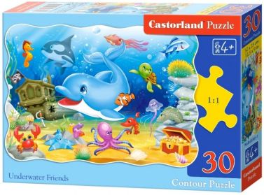 Castorland Puzzle 30. Underwater Friends / Підводні друзі - Пазли