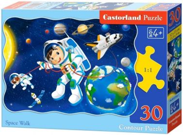 Castorland Puzzle 30. Space Walk / Відкритий космос - Пазли