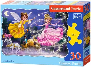 Castorland Puzzle 30. Cinderella / Попелюшка - Пазли
