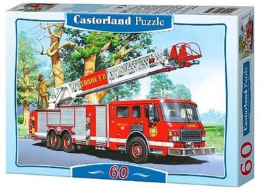 Castorland Puzzle 60 midi. Пожежна машина - Пазли
