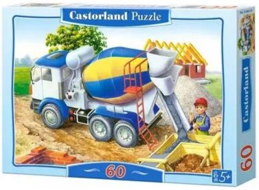 Castorland Puzzle 60 midi. Бетонозмішувач - Пазли
