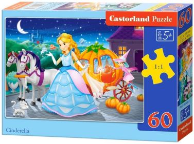 Castorland Puzzle 60 midi. Cinderella / Попелюшка - Пазли