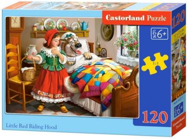 Castorland Puzzle 120 midi. Red cap / Червона шапочка - Пазли