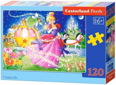 Castorland Puzzle 120 midi. Cinderella / Попелюшка Castorland Puzzle 120 midi. Cinderella / Попелюшка - Пазли