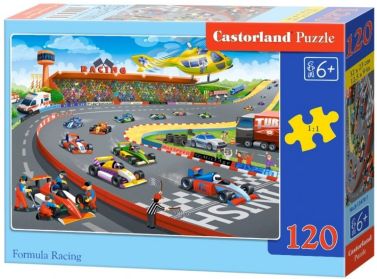 Castorland Puzzle 120 midi. Formula Racing / Формула гонки Castorland Puzzle 120 midi. Formula Racing / Формула гонки - Пазли