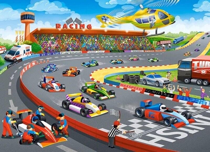 Castorland Puzzle 120 midi. Formula Racing / Формула гонки - фото 2