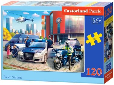 Castorland Puzzle 120 midi. Police Station / Поліцейський відділок Castorland Puzzle 120 midi. Police Station / Поліцейський відділок - Пазли